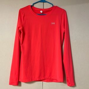 Under Armour Neon Heat Gear Long Sleeve Shirt